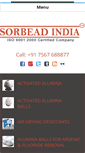 Mobile Screenshot of activatedaluminaballs.com